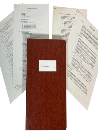 LAPD Working Manual, on Homicide Procedure including Discussion of Sexual Violence and Illegal. LAPD Bulletins.