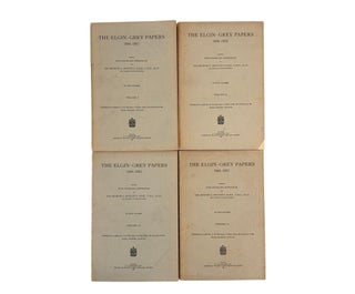 Item #23682 Canadian Colonial and Imperial Correspondence, The Elgin and Grey Papers, 1846 to...
