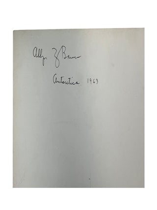 Antarctic Photography Archive of New York Times Photographer Allyn Z. Baum Documenting Operation Deep Freeze, McMurdo Station, the South Pole, and Cold War Polar Research, Including an Unpublished Memoir, Working Prints, and 116 Original Color Transparencies with Handwritten Captions, 1962&ndash;1964