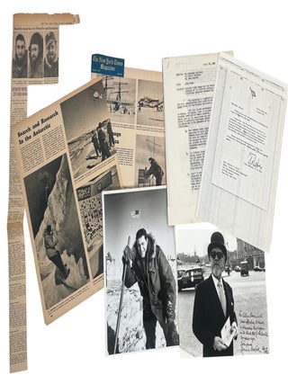 Antarctic Photography Archive of New York Times Photographer Allyn Z. Baum Documenting Operation Deep Freeze, McMurdo Station, the South Pole, and Cold War Polar Research, Including an Unpublished Memoir, Working Prints, and 116 Original Color Transparencies with Handwritten Captions, 1962&ndash;1964
