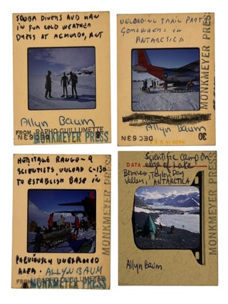 Antarctic Photography Archive of New York Times Photographer Allyn Z. Baum Documenting Operation Deep Freeze, McMurdo Station, the South Pole, and Cold War Polar Research, Including an Unpublished Memoir, Working Prints, and 116 Original Color Transparencies with Handwritten Captions, 1962–1964