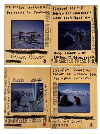 Antarctic Photography Archive of New York Times Photographer Allyn Z. Baum Documenting Operation Deep Freeze, McMurdo Station, the South Pole, and Cold War Polar Research, Including an Unpublished Memoir, Working Prints, and 116 Original Color Transparencies with Handwritten Captions, 1962&ndash;1964