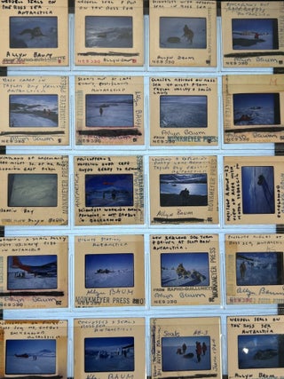 Antarctic Photography Archive of New York Times Photographer Allyn Z. Baum Documenting Operation Deep Freeze, McMurdo Station, the South Pole, and Cold War Polar Research, Including an Unpublished Memoir, Working Prints, and 116 Original Color Transparencies with Handwritten Captions, 1962–1964