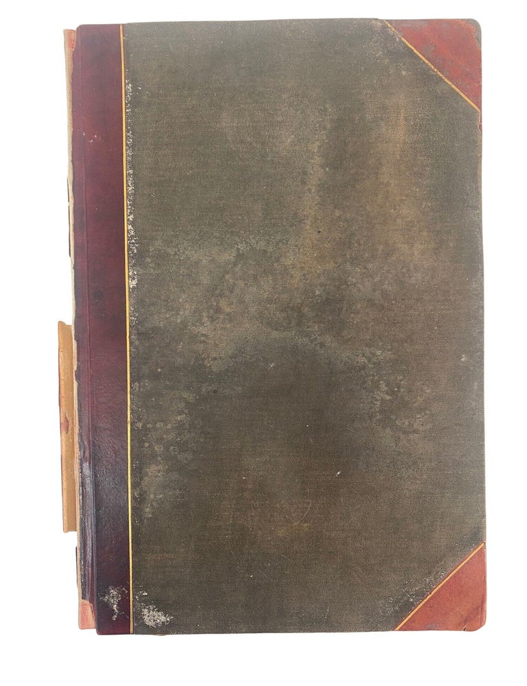 Prohibition Era California Court Ledger Recording Court Cases, Defendants and Fines in Woodland,...