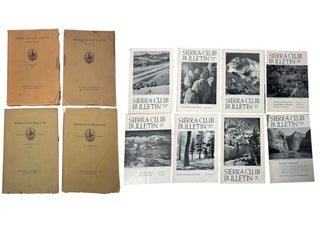 Item #23699 Large Archive of Early Sierra Club Conservation and Ansel Adams's Formative...
