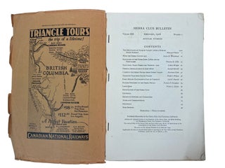 Large Archive of Early Sierra Club Conservation and Ansel Adams's Formative Publications: Sierra Club Bulletin, 1926-1954