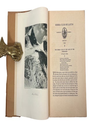 Large Archive of Early Sierra Club Conservation and Ansel Adams's Formative Publications: Sierra Club Bulletin, 1926-1954