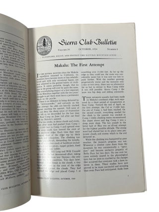 Large Archive of Early Sierra Club Conservation and Ansel Adams's Formative Publications: Sierra Club Bulletin, 1926-1954
