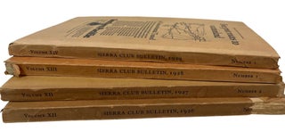 Large Archive of Early Sierra Club Conservation and Ansel Adams's Formative Publications: Sierra Club Bulletin, 1926-1954