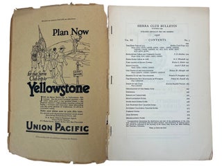 Large Archive of Early Sierra Club Conservation and Ansel Adams's Formative Publications: Sierra Club Bulletin, 1926-1954