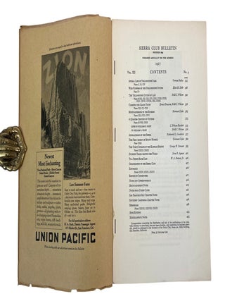 Large Archive of Early Sierra Club Conservation and Ansel Adams's Formative Publications: Sierra Club Bulletin, 1926-1954