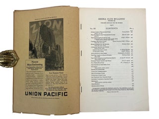 Large Archive of Early Sierra Club Conservation and Ansel Adams's Formative Publications: Sierra Club Bulletin, 1926-1954