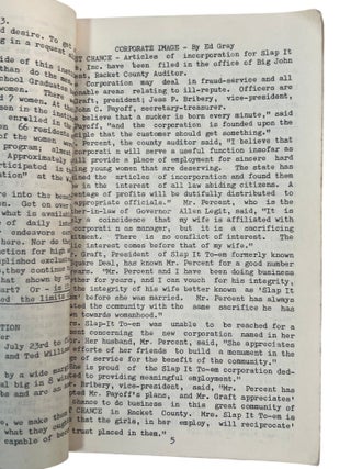 Incarcerated Writers Debate Education, Sentencing, and Institutional Authority in a Collection of "The Walls Tribune," from Washington State Penitentiary, 1969 to 1970