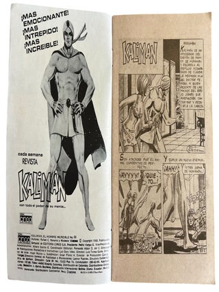 Mexican Science Fiction Comics, "Kalim&aacute;n" Archive of Issues Ten Issues of the Bogot&aacute; Edition, 1983