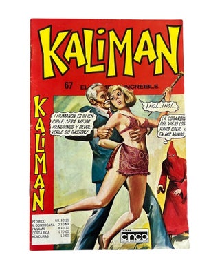 Mexican Science Fiction Comics, "Kalimán" Archive of Issues Ten Issues of the Bogotá Edition, 1983