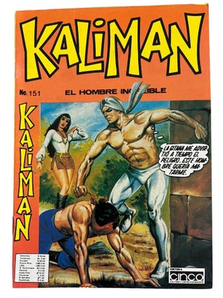 Mexican Science Fiction, "Kalim&aacute;n" Comic Archive, Colombian Print Archive of Issues 141-151, 1976