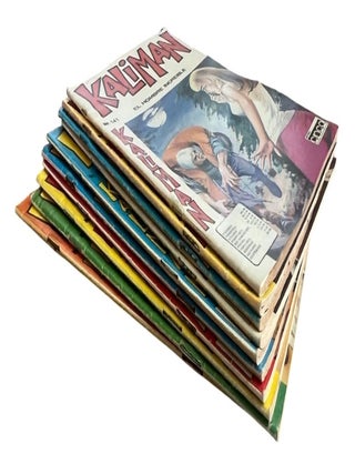 Mexican Science Fiction, "Kalim&aacute;n" Comic Archive, Colombian Print Archive of Issues 141-151, 1976