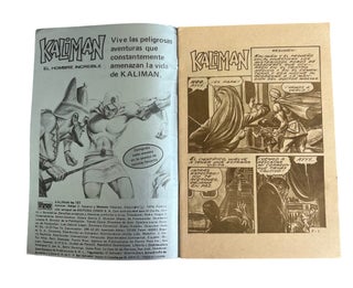 Mexican Science Fiction, "Kalimán" Comic Archive, Colombian Print Archive of Issues 141-151, 1976