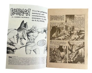Mexican Science Fiction, "Kalimán" Comic Archive, Colombian Print Archive of Issues 141-151, 1976