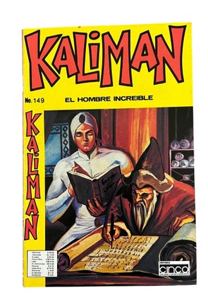 Mexican Science Fiction, "Kalimán" Comic Archive, Colombian Print Archive of Issues 141-151, 1976