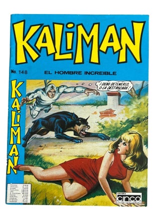 Mexican Science Fiction, "Kalim&aacute;n" Comic Archive, Colombian Print Archive of Issues 141-151, 1976