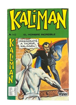 Mexican Science Fiction, "Kalimán" Comic Archive, Colombian Print Archive of Issues 141-151, 1976