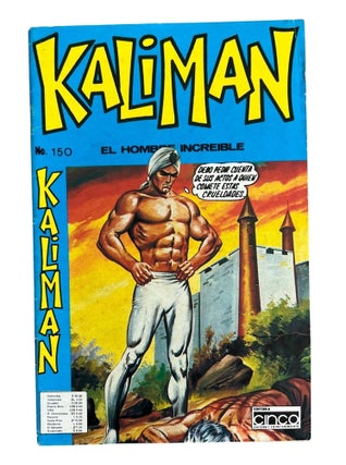 Mexican Science Fiction, "Kalimán" Comic Archive, Colombian Print Archive of Issues 141-151, 1976