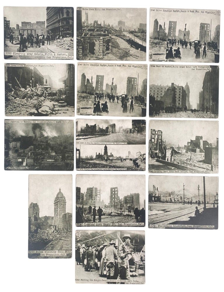 San Francisco Great Earthquake of 1906 Fire, Destruction, and Recovery Photo Archive, Captioned...