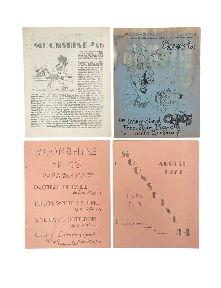 California Sci-Fi/Fantasy Zine "Moonshine" Archive, with Criticism, Debate, and...