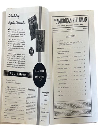Firearms Culture and Political Identity in the United States: The NRA's "American Rifleman," "The Gun Report," Large Archive Spanning 1941-2000s