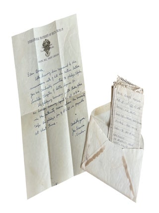 North Carolina Chapel Hill University Wartime Reorganization, The Cadet Program and the Founding of the UNC Executive Program: Bruce and Rex S. Winslow Papers and Ephemera Archive, 1943 to 1963