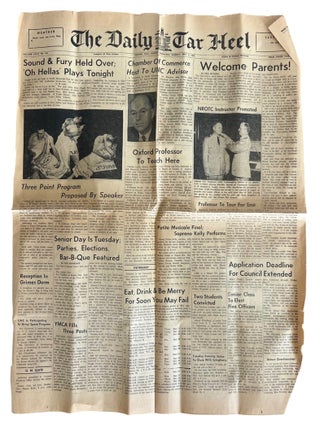 North Carolina Chapel Hill University Wartime Reorganization, The Cadet Program and the Founding of the UNC Executive Program: Bruce and Rex S. Winslow Papers and Ephemera Archive, 1943 to 1963
