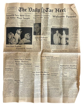 North Carolina Chapel Hill University Wartime Reorganization, The Cadet Program and the Founding of the UNC Executive Program: Bruce and Rex S. Winslow Papers and Ephemera Archive, 1943 to 1963