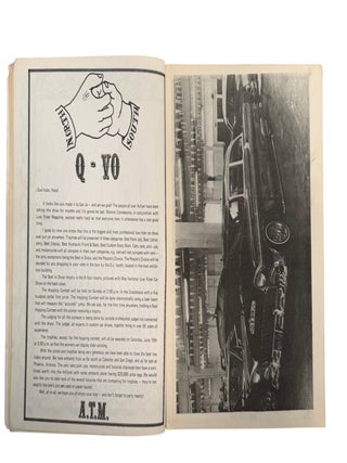 Early Chicano Culture & The First National Low Rider Car Show Magazine, San Jose, 1978
