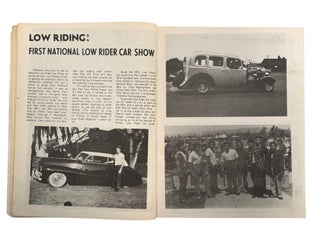Early Chicano Culture & The First National Low Rider Car Show Magazine, San Jose, 1978