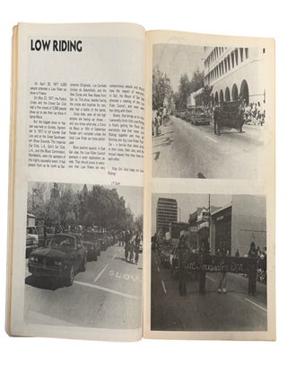 Early Chicano Culture & The First National Low Rider Car Show Magazine, San Jose, 1978