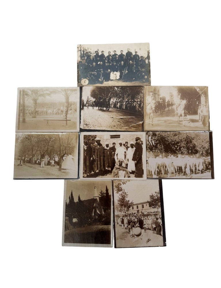 French Algeria, Bastille Day in Blida, under General Bruno de La Forcade and the French Minister...