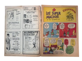 Mexican Satire Comic "Los Supermachos", with Themes of Political Corruption and Gender Politics, Archive 1968–1971