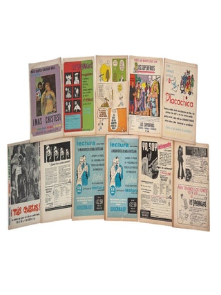 Mexican Satire Comic "Los Supermachos", with Themes of Political Corruption and Gender Politics, Archive 1968&ndash;1971