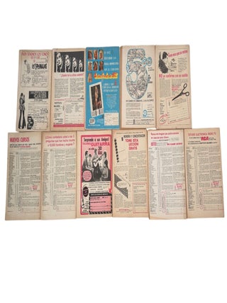 Mexican Satire Comic "Los Supermachos", with Themes of Political Corruption and Gender Politics, Archive 1971-1973