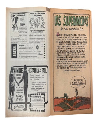 Mexican Satire Comic "Los Supermachos", with Themes of Political Corruption and Gender Politics, Archive 1971-1973