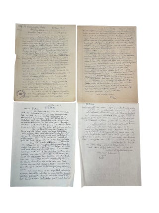 Large Archive of Personal and Scientific Correspondence Documenting Nobel Prize Winning Carl Cori and Gerty Cori Spanning More Than 30 Years