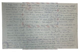 Large Archive of Personal and Scientific Correspondence Documenting Nobel Prize Winning Carl Cori and Gerty Cori Spanning More Than 30 Years