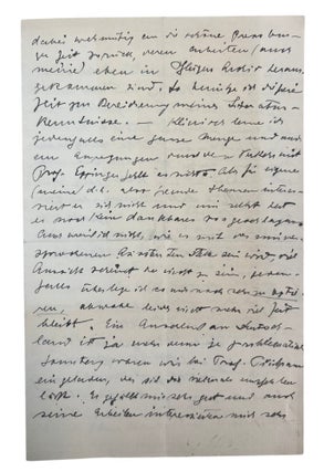 Large Archive of Personal and Scientific Correspondence Documenting Nobel Prize Winning Carl Cori and Gerty Cori Spanning More Than 30 Years