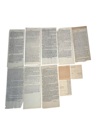 Large Archive of Personal and Scientific Correspondence Documenting Nobel Prize Winning Carl Cori and Gerty Cori Spanning More Than 30 Years