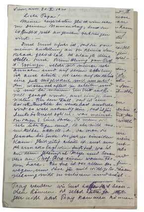 Large Archive of Personal and Scientific Correspondence Documenting Nobel Prize Winning Carl Cori and Gerty Cori Spanning More Than 30 Years