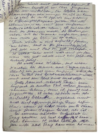 Large Archive of Personal and Scientific Correspondence Documenting Nobel Prize Winning Carl Cori and Gerty Cori Spanning More Than 30 Years