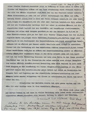Large Archive of Personal and Scientific Correspondence Documenting Nobel Prize Winning Carl Cori and Gerty Cori Spanning More Than 30 Years