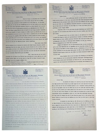 Large Archive of Personal and Scientific Correspondence Documenting Nobel Prize Winning Carl Cori and Gerty Cori Spanning More Than 30 Years