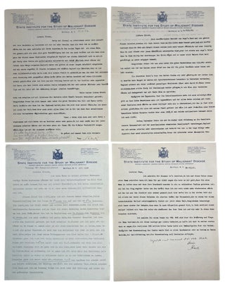 Large Archive of Personal and Scientific Correspondence Documenting Nobel Prize Winning Carl Cori and Gerty Cori Spanning More Than 30 Years